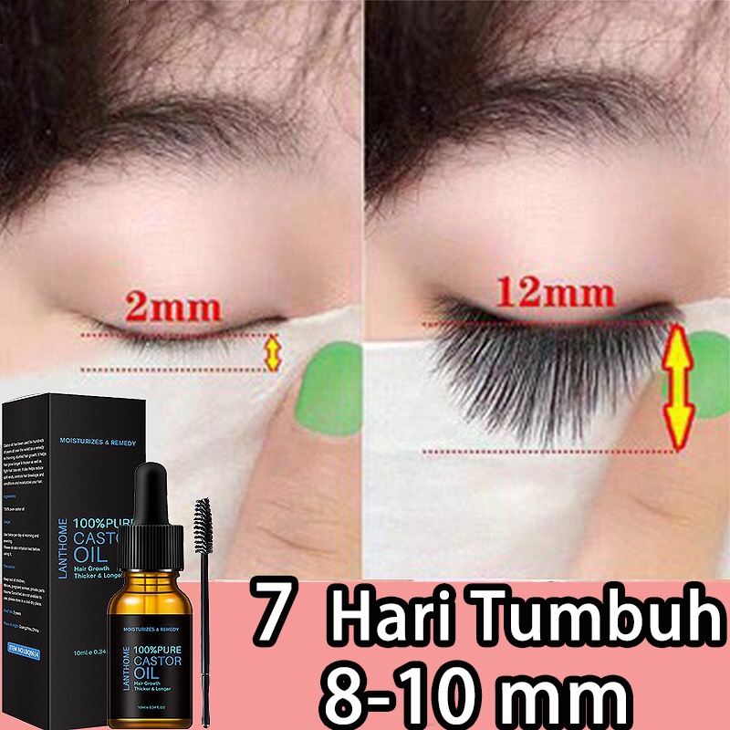 penumbuh alis penumbuh bulu mata penebal alis dan bulu mata 10ml  Serum Pertumbuhan Bulu Mata Cepat 7 Hari  Penebal Pemanjang Bulu Mata dan Alis Perawatan Bulu Mata
