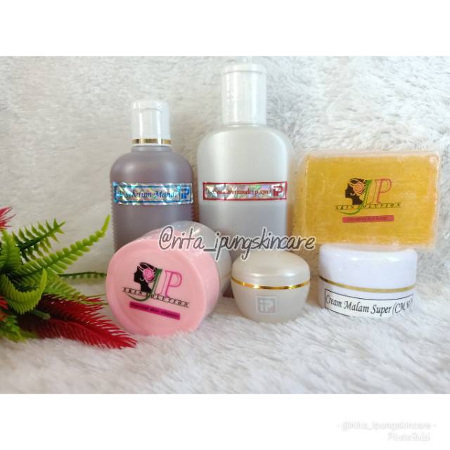 IPUNG Paket Lengkap Cream Malam Super Glowing/IP Skincare /Skincare Ip