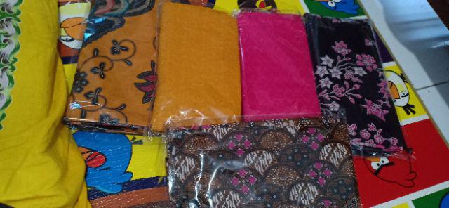 Tunik Danika Atasan Batik Wanita Kerja Modern Kasual Elegan.