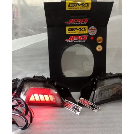 SEIN SEN RITING RETING DEPAN JPA GMA NMAX N-MAX N MAX NEW 2020 MODEL CYBER LED NEON MERAH KUNING