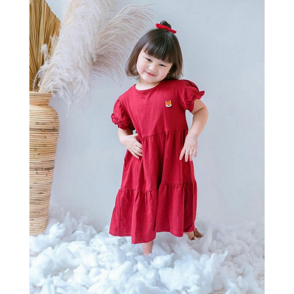 Dress Anak Molly Smilee Original Pakaian  Anak Perempuan Super Premium Best Seller