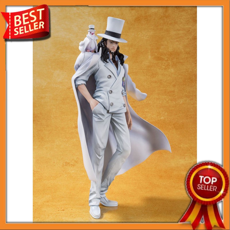 Action Figure Murah Anime Gambar 16 Cm One Piece Cp9 Merampok Rob Lucci Rucchi Emas Ver Musuh Luffy