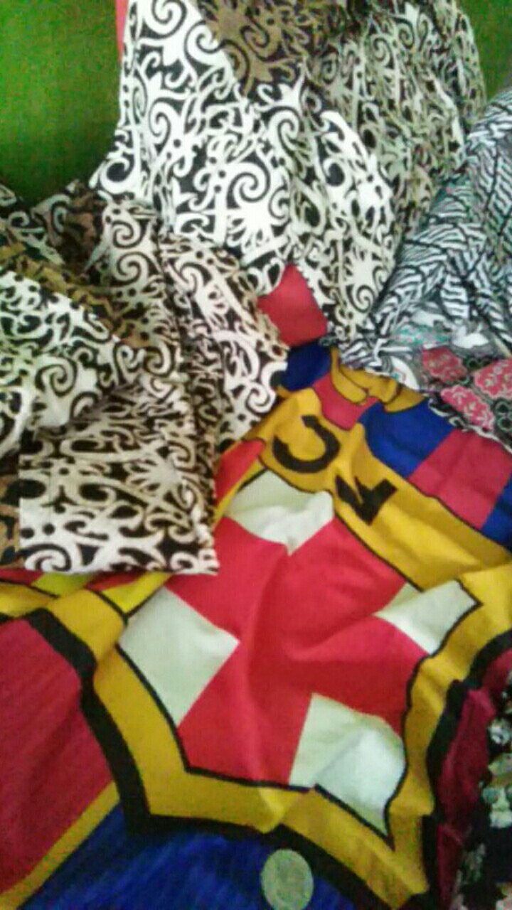 Coupel Gamis Famili Batik Keluarga Sarimbit Ibu Ayah Dan Anak,baju Couple Batik Murah Seragam Family