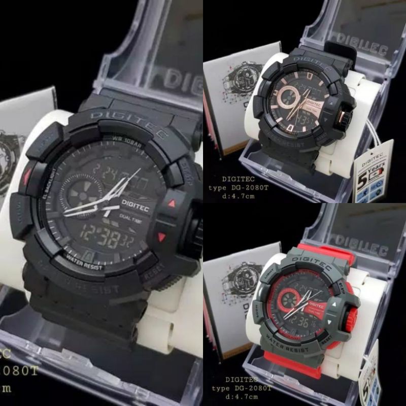 JAM TANGAN DIGITEC ORIGINAL WATER RESIST 10 BAR