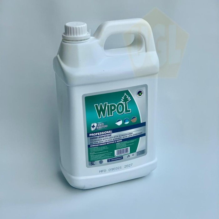 Karbol- Wipol 5 L Cairan Disinfektan Professional Sereh Dan Jeruk 5 Liter -Karbol.