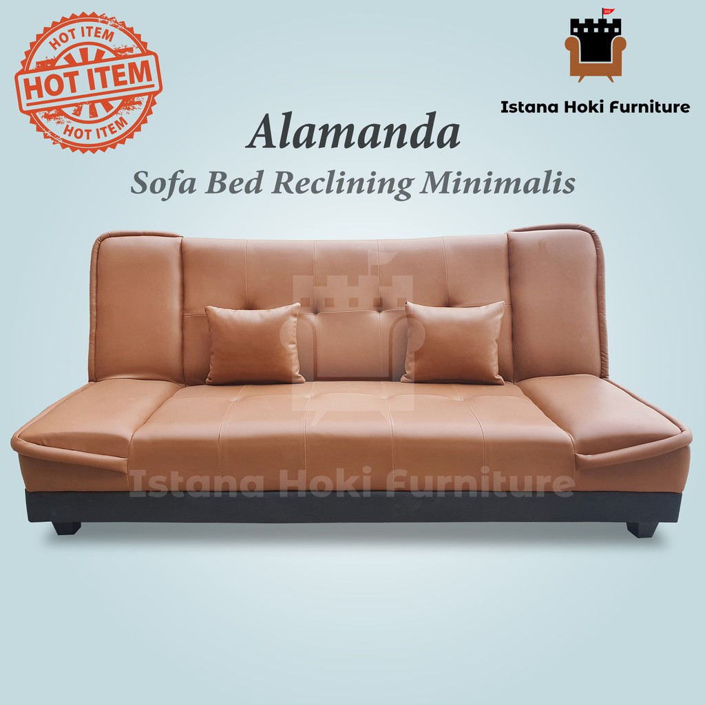 hot promo    sofa bed reclining busa super kualitas eksport    free ongkir jabodetabek   