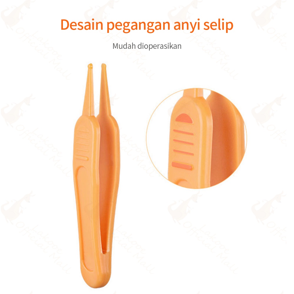 Lakooe Baby nose picker portabel Jepitan pembersih hidung dan upil bayi 1pcs