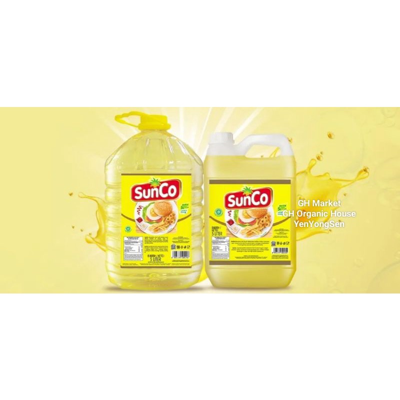 

Minyak Goreng Sunco 5 L Migor 5 Liter Original Terlaris Kemasan Jerigen / Botol