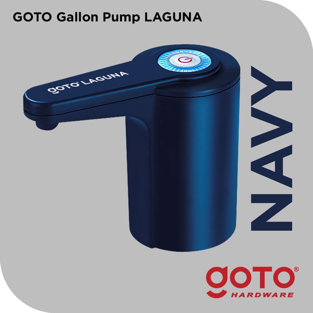 Goto Laguna Dispenser Air Pompa Galon Elektrik Gallon Pump Charge USB Pencetan Kompa Galon Air Baterai