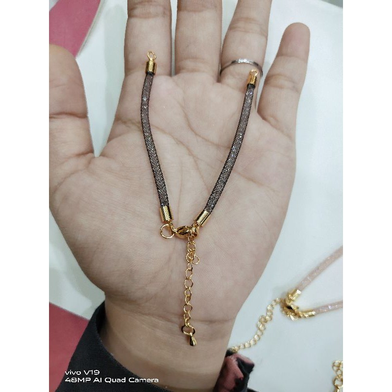 gelang crystal kencer atau kaitan