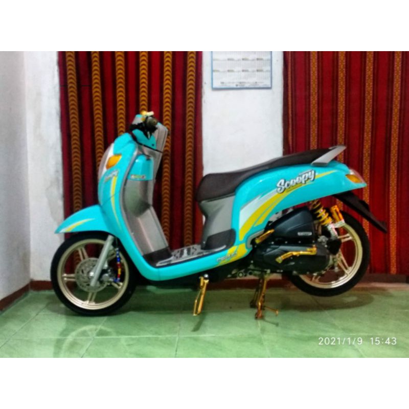 STRIPING TRANSPARAN SCOOPY NEW SIMPLE