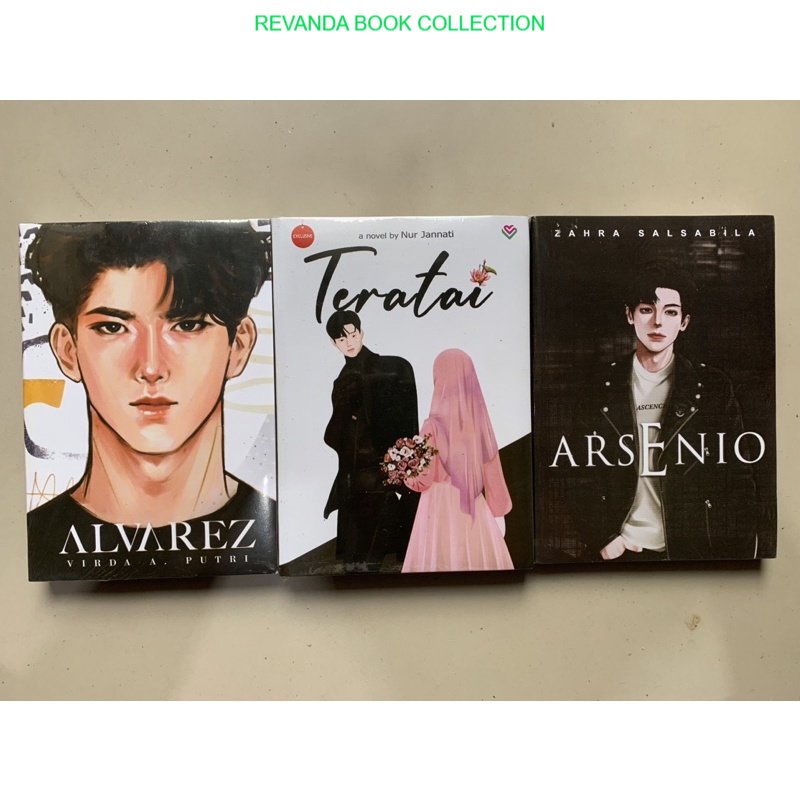 Paket 3 Novel Terbaru Alvarez - Teratai - Arsenio