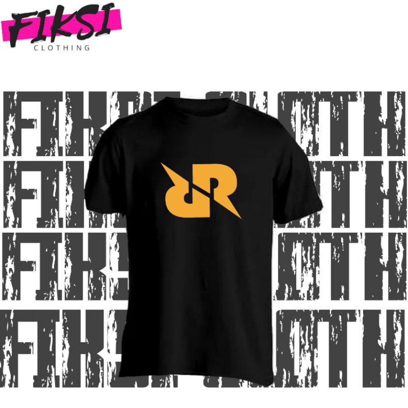 Tshirt Baju Kaos Keren RRQ Esports Logo - Fiksi Clothing