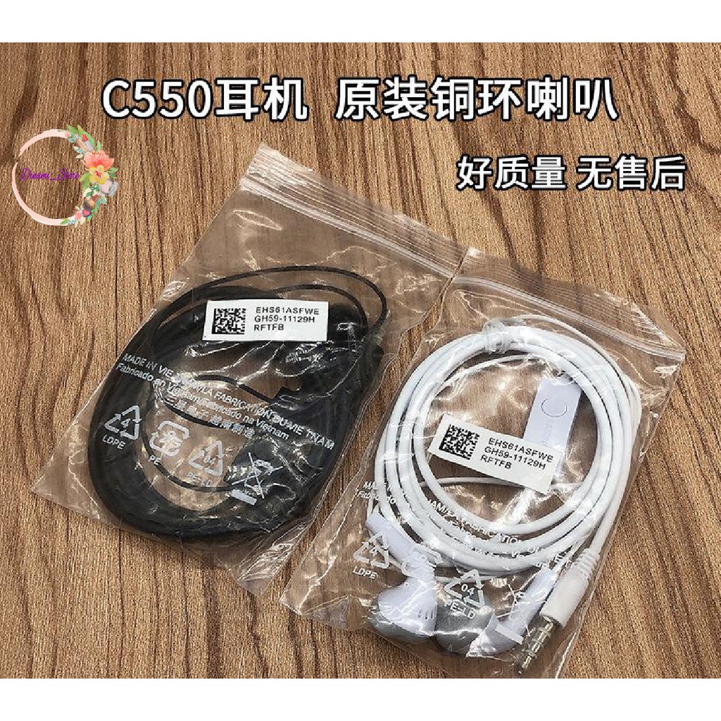 Headset Headsfree henset Hf Samsung J1ace , J2prime , J3 , J5 ,A10s , s5830 original VIETNAM DST1947