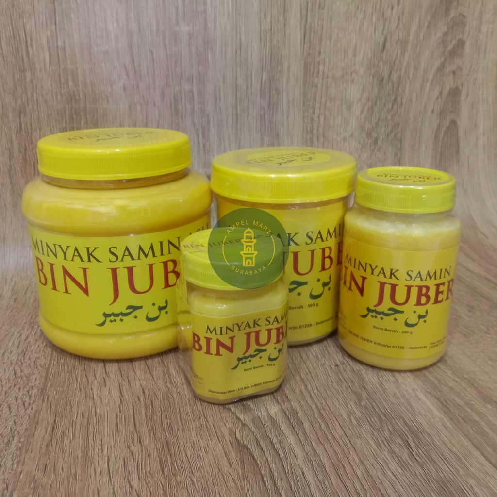 Minyak Samin Bin Juber Original Kemasan 500 gram Minyak Samin kemasan 250 gram dan 150 gram