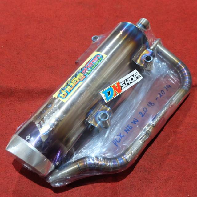 Knalpot titanium it salaya pcx 2018