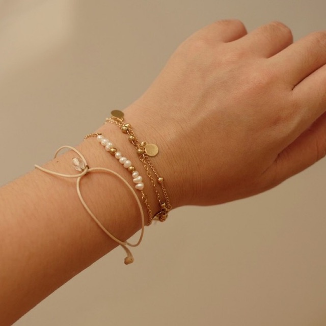 Ark.co - Nausica (Boho &amp; Pearl) Set Bracelet gelang tangan tumpuk