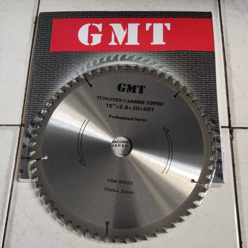 GMT Saw Blade 10&quot;x60T for wood / GMT mata potong kayu 10x60T for wood