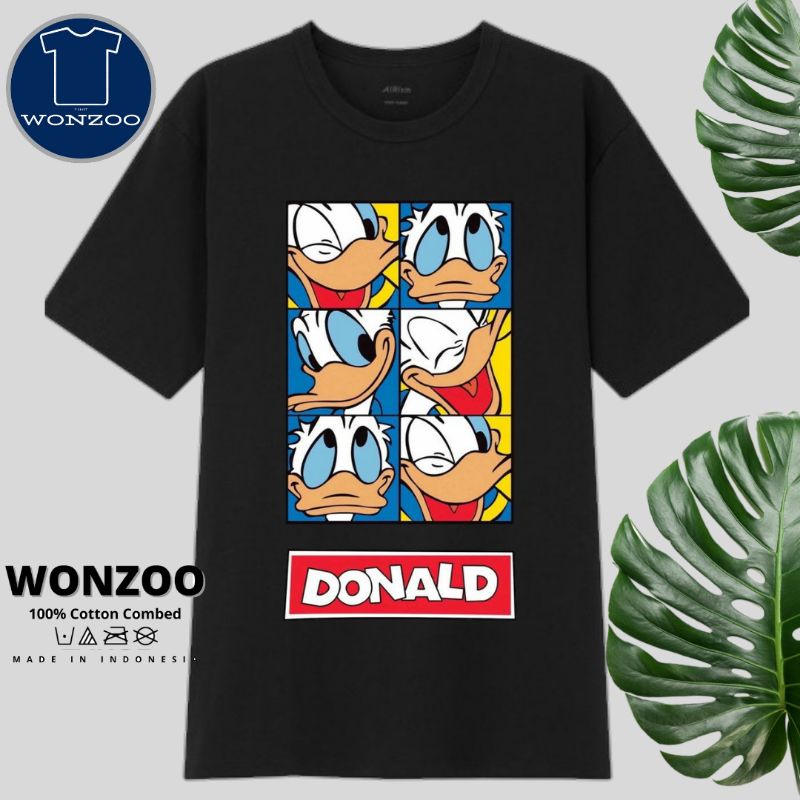KAOS DONALD BEBEK-TSHIRT DONALD DUCK DISNEY KAOS DEWASA DAN ANAK