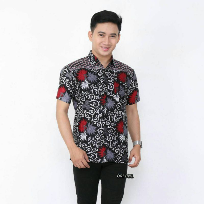 HEM BATIK PRIA JUMBO LENGAN PENDEK DAN HEM ANAK COPLE SAMA AYAH M L XL XXL 3XL 4XL 5XL