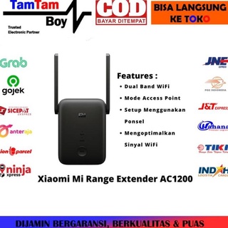 Jual Router Wifi Repeater Xiaomi Mi Range Extender Ac1200 5Ghz