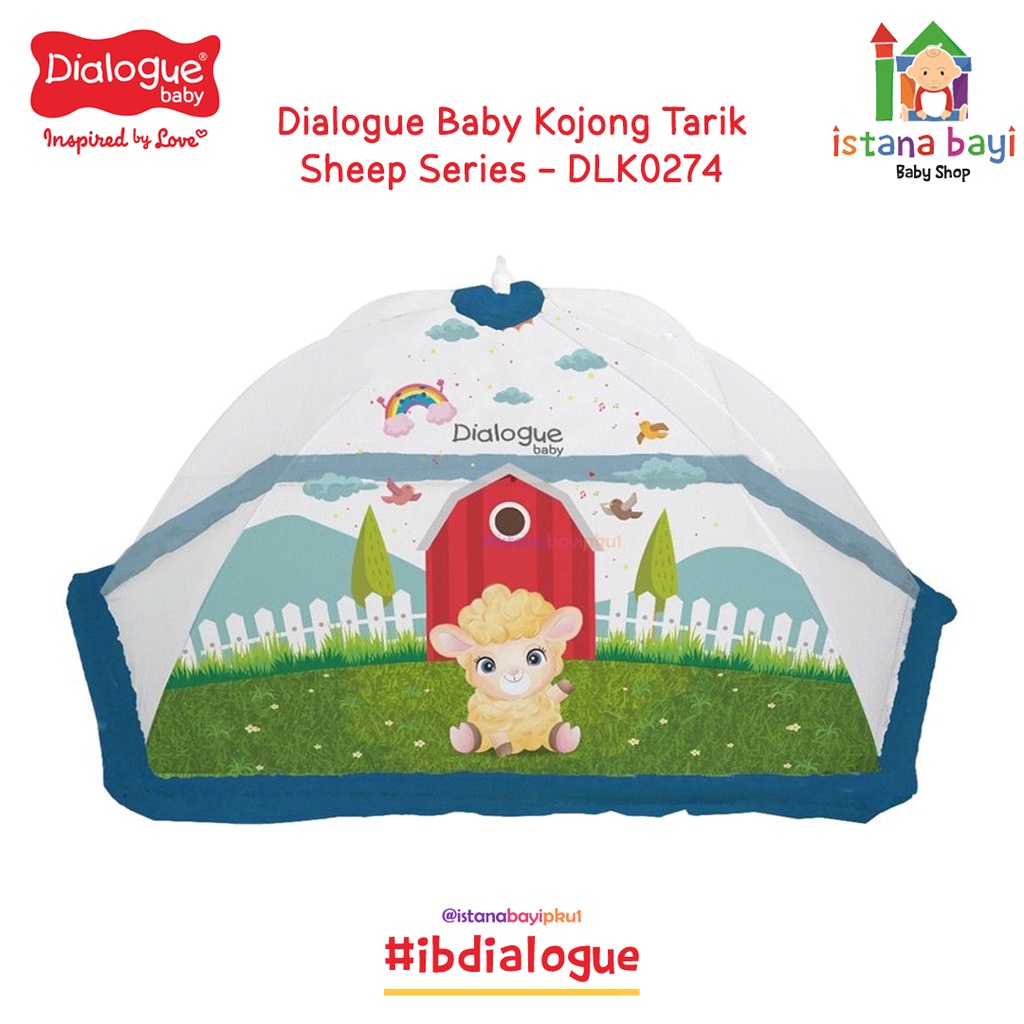 Dialogue Kojong Tarik Sheep Series DLK0274 - Kelambu Bayi/Kelambu lipat