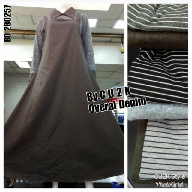 OVERALL DENIM BY CU2K ORI