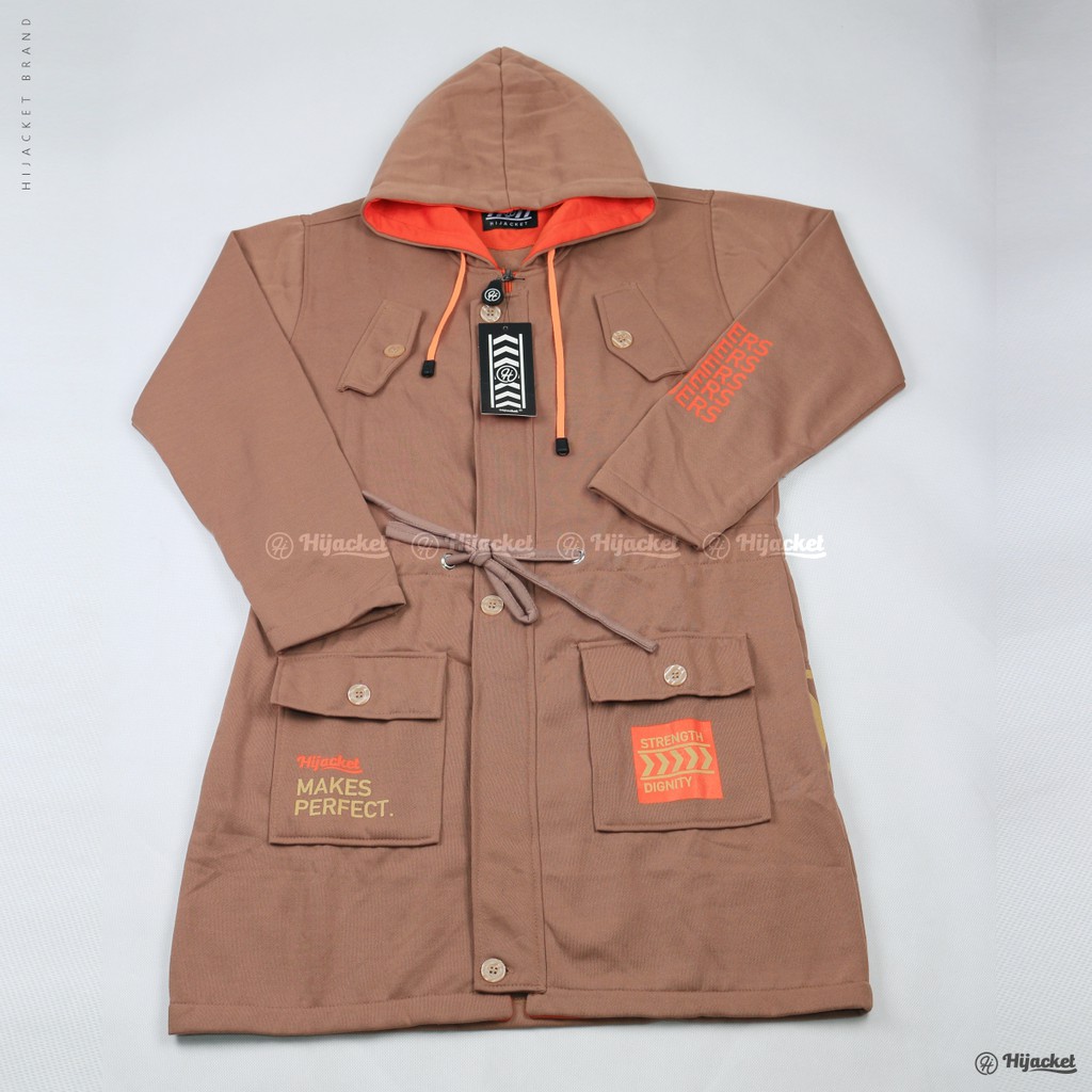 Hijacket® Vendulum | Original | Jaket Parka Wanita-CINNAMON BROWN