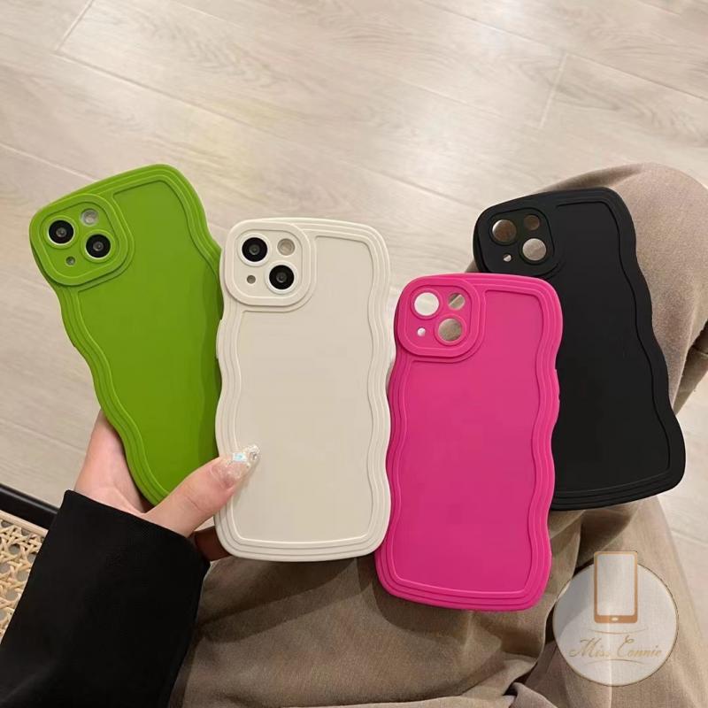 Casing iPhone 11 XR 7 8 Plus 12 13 Pro MAX X XS MAX 7Plus 8Plus Warna Permen Shockproof