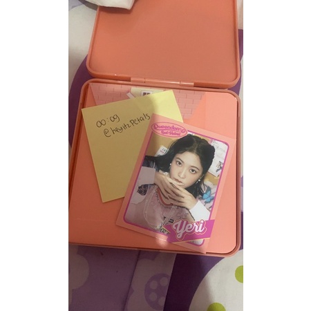 Yeri special card (JANGAN DI CO)