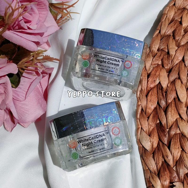 MS GLOW WHITE CELL DNA NIGHT CREAM/NIGHT CREAM MS GLOW DNA