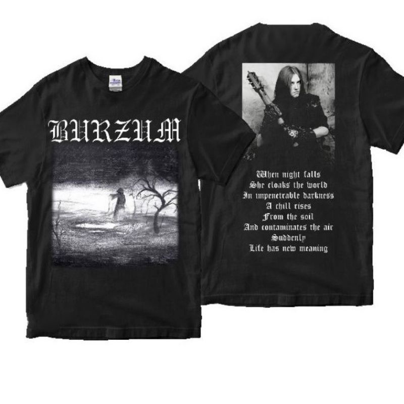 KAOS BURZUM ASKE PREMIUM TSHIRT KAOS pria wanita