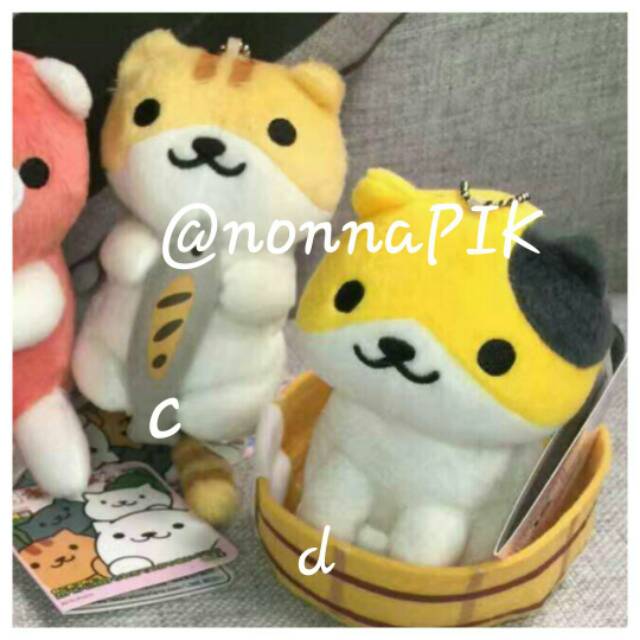 Boneka Kucing / Plush Cat Doll Banpresto Neko Atsume - Cleo atau Mio