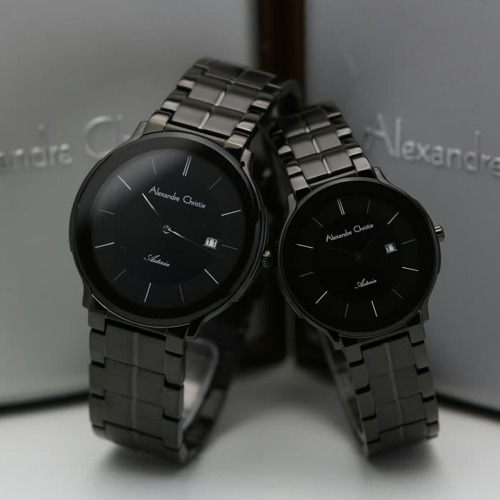Jam Tangan Couple Alexandre Christie AC 8615 Series Original