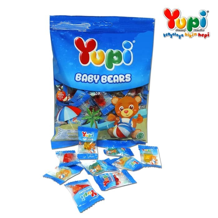 

Yupi Bears Hanging Bag 110Gr