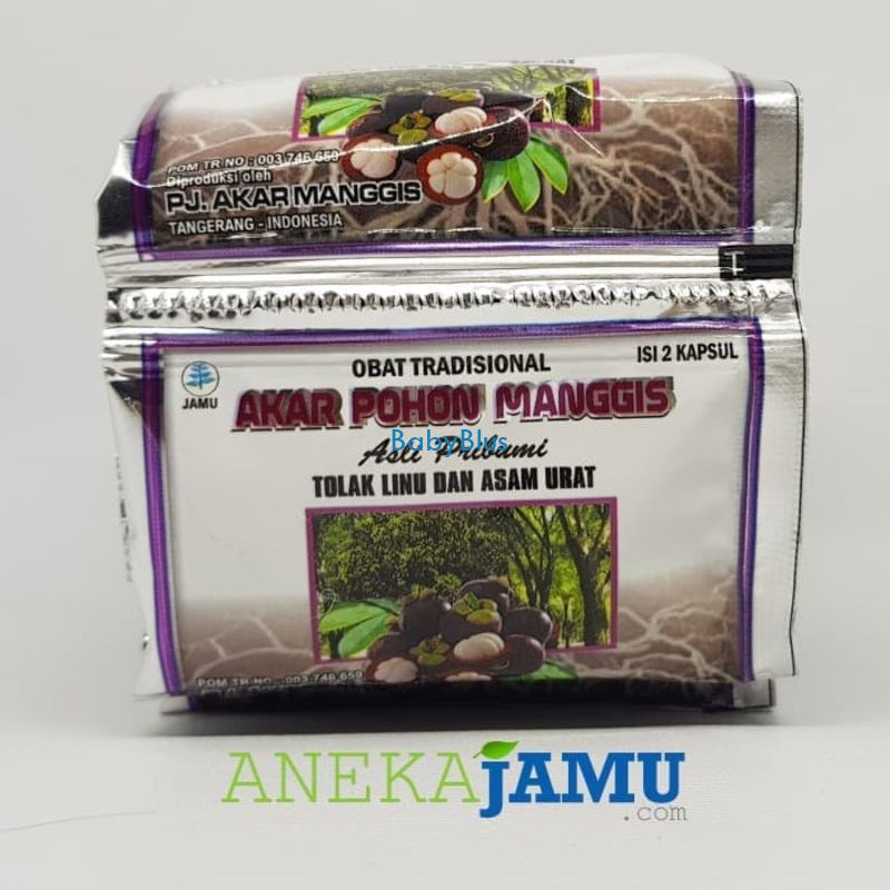 HERBAL Akar Pohon Manggis Kapsul Obat Asam Urat | Pegal Linu | Rematik | Susah Tidur | Nyeri|