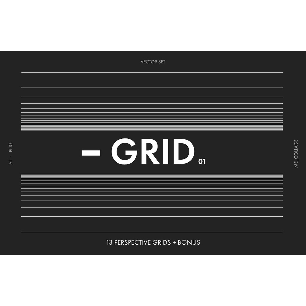 Vector Perspective Grid - Photoshop &amp; Illustrator