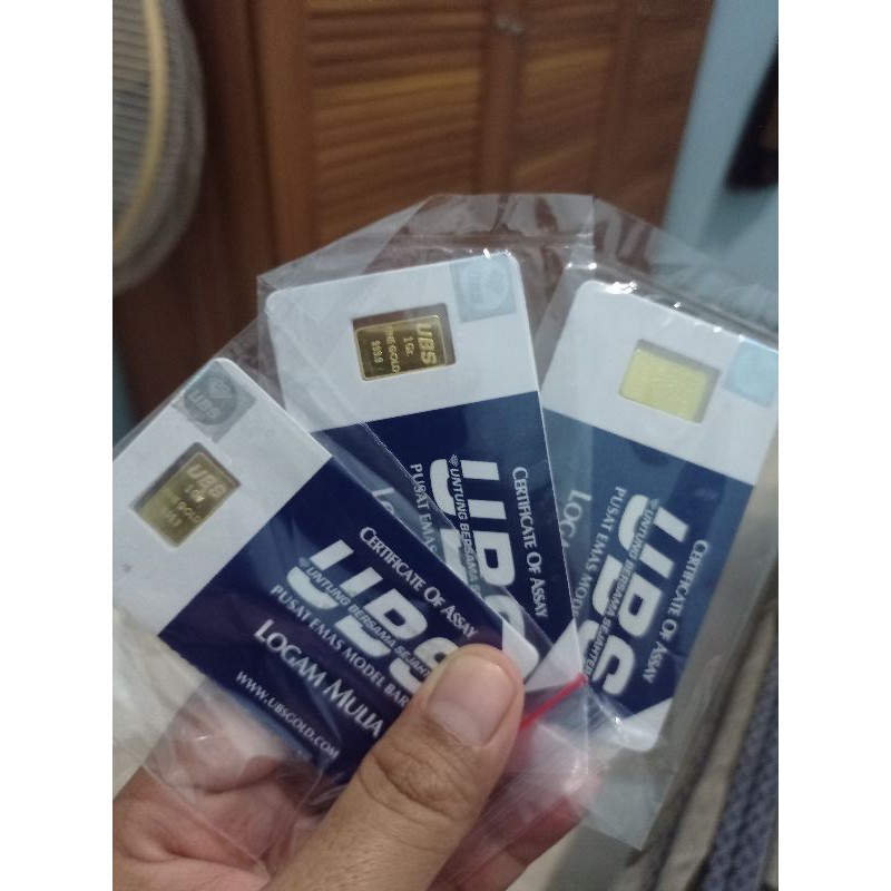 Logam mulia 1gram UBS
