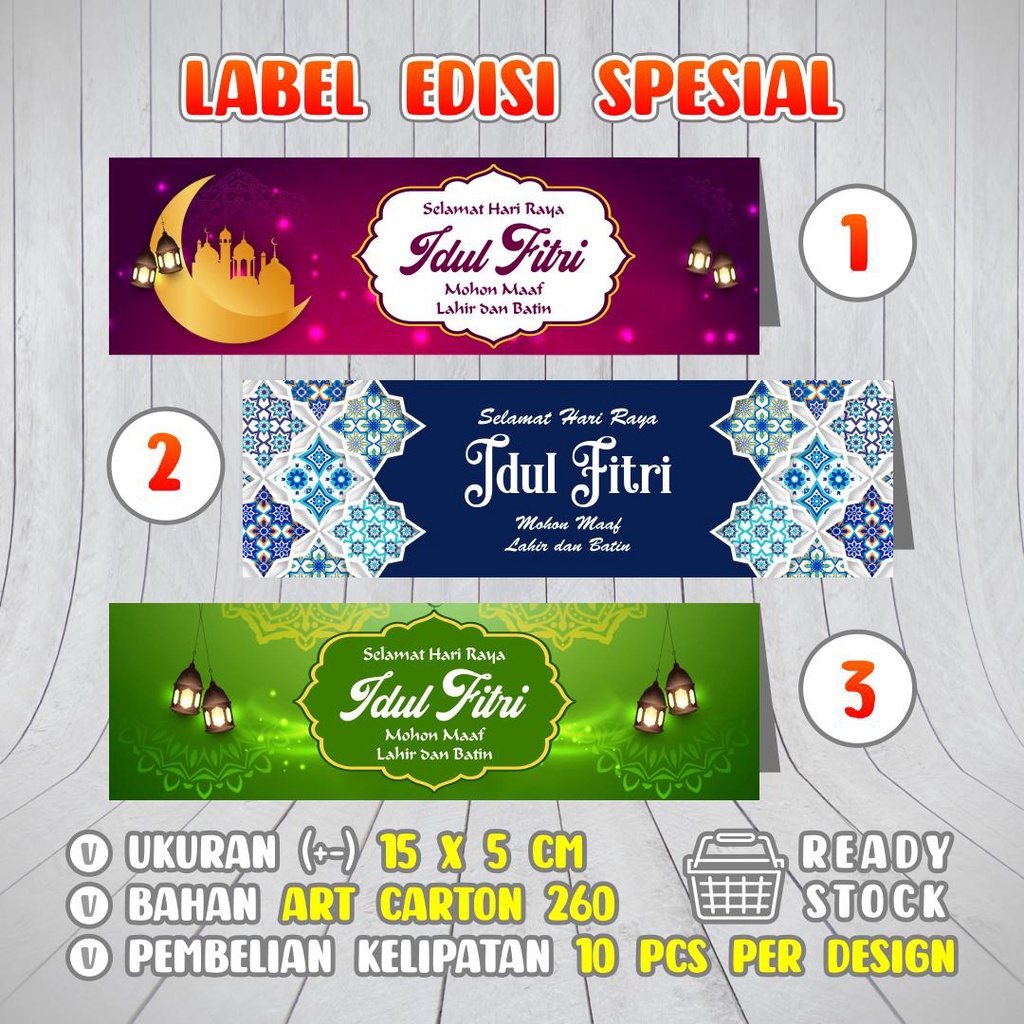 

[COD] Label Bingkisan Edisi Khusus Ramadhan Idul Fitri