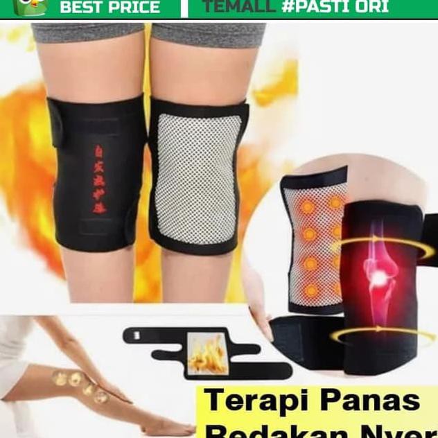 ► MURAH AKSESORIS OLAHRAGA VOLI► PENYANGGA DAN PELINDUNG LUTUT DEKER DENGKUL TERAPI MAGNETIK