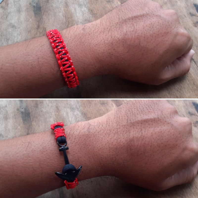 Gelang Tali Gelang Paracord Gelang Jangkar Bracelet paracord bukan gelang prusik