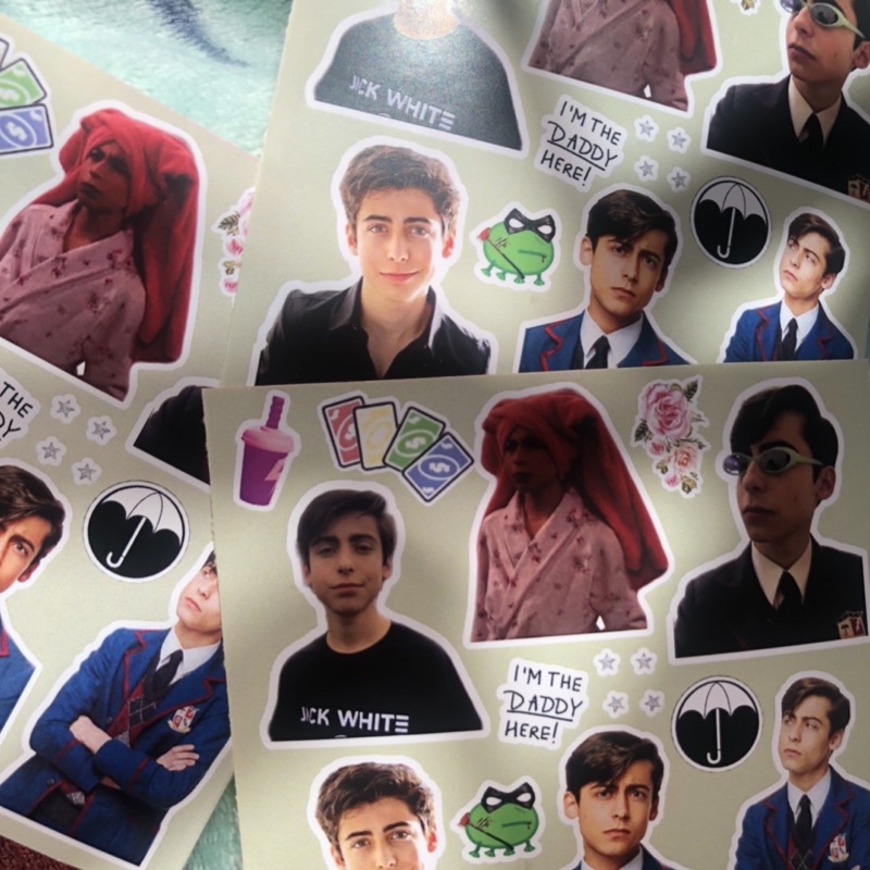 aidan gallagher sticker