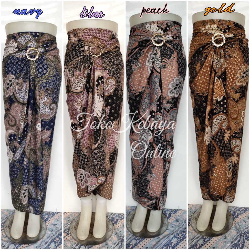 ROK LILIT INSTAN JEIVA REMPEL MAXI BATIK WANITA / ROK BAWAHAN KEBAYA / ROK LILIT BATIK WANITA-1