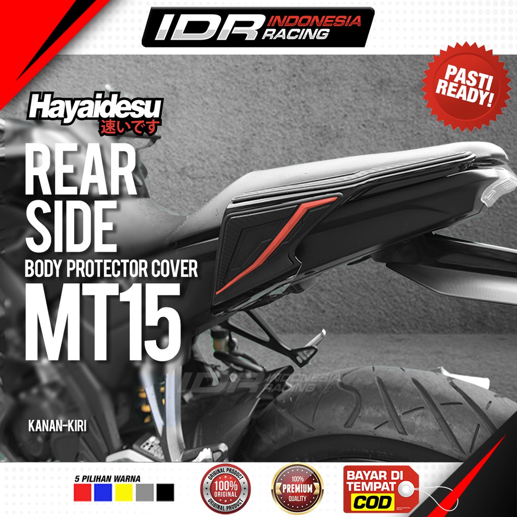 Hayaidesu Yamaha MT 15 Body Protector Rear Side Cover