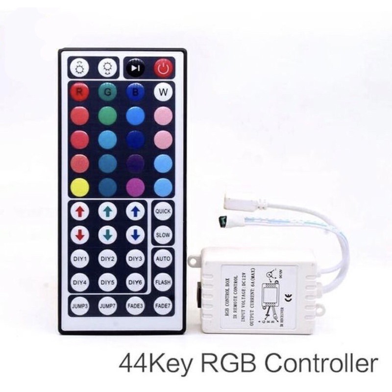 kontroller led strip / remot led strip besar / 44 key RGB controller