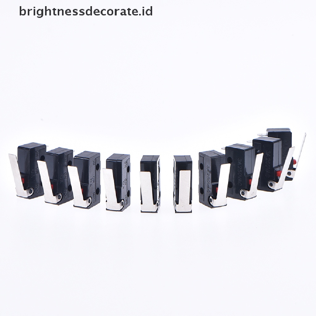 10pcs Switch Limit Micro 3 Pin N / O N / C 3a