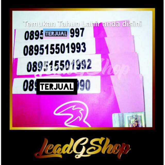 Nomer Cantik Tri Seri Tahun