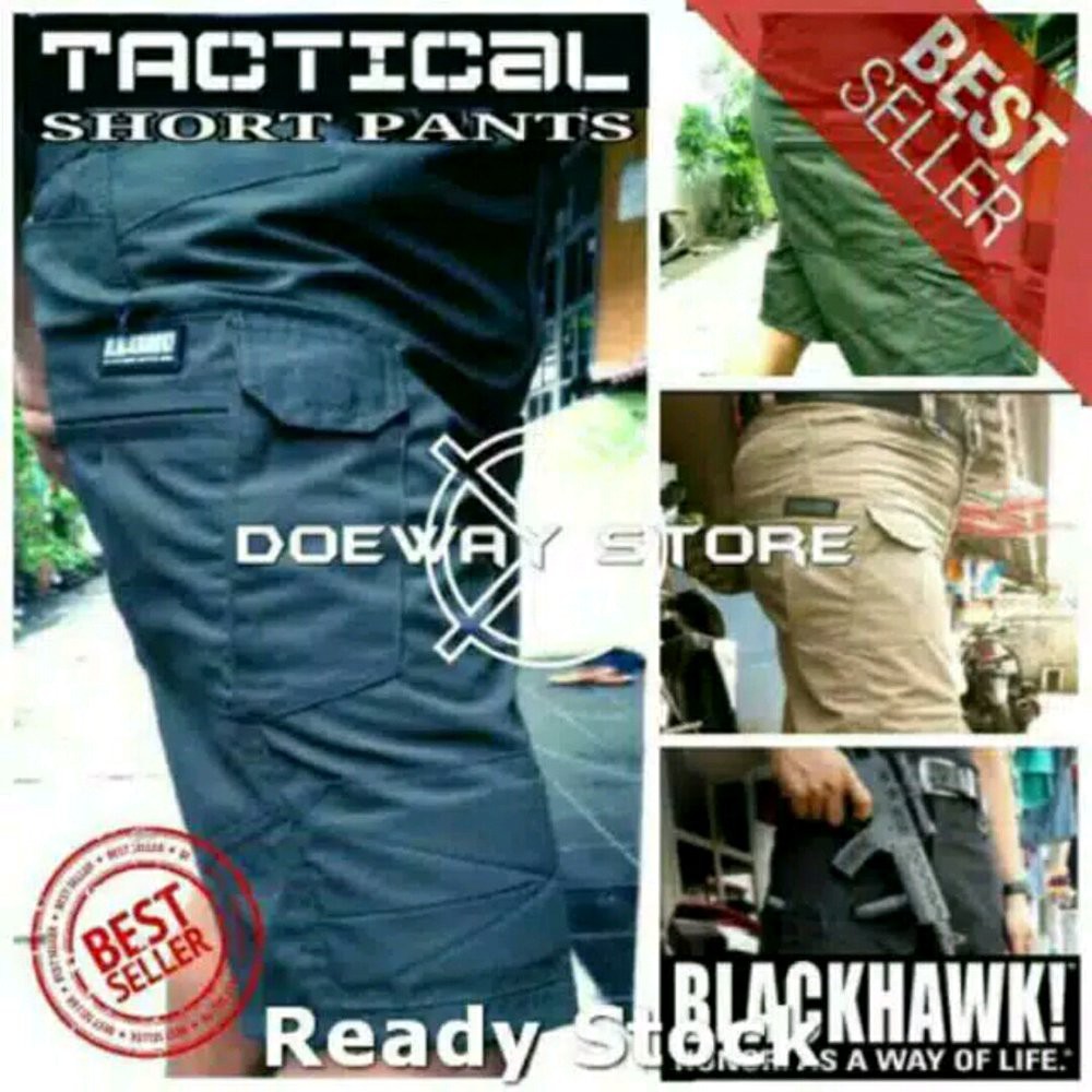 NEW tectical pendek / blackhawk / celana pendek / jeans Celana Keren