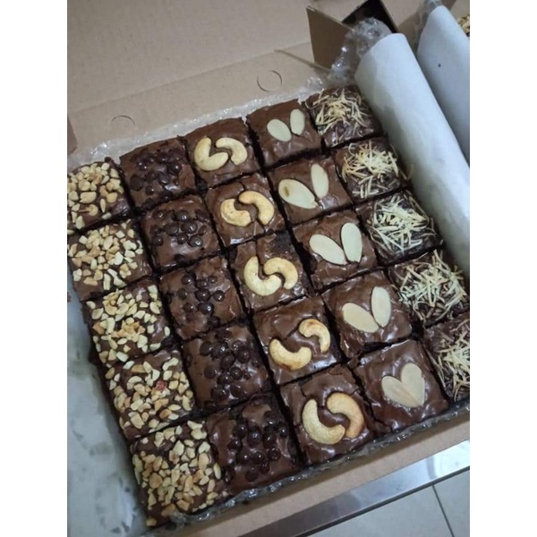 

Brownies Shiny Fudgy Sekat