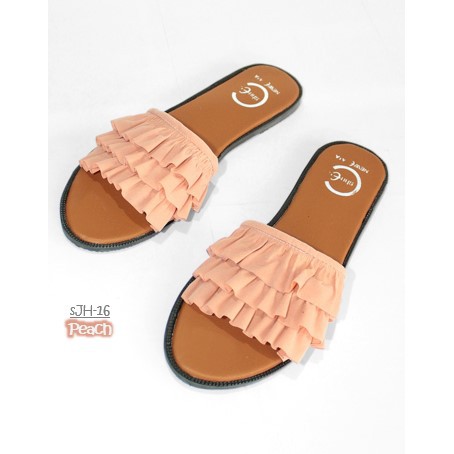 Sandal Flat Wanita Model Rample